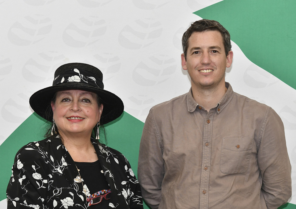 Elizabeth Brand e Ignacio Lira liviana